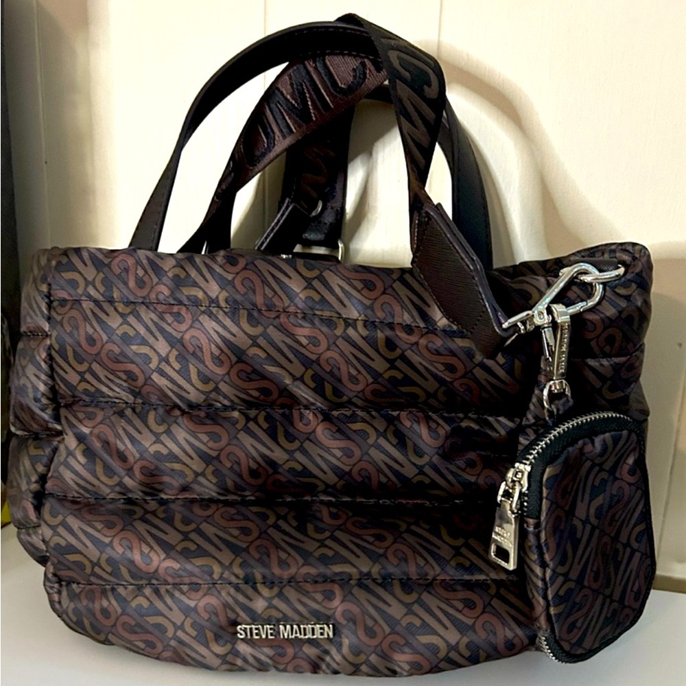 Steve Madden Puffy Tote Bag Crossbody